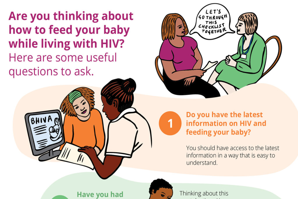 Talking to your healthcare team about breastfeeding with HIV